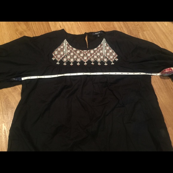 Madewell Embroidered Shirt Size Small - Picture 4 of 6